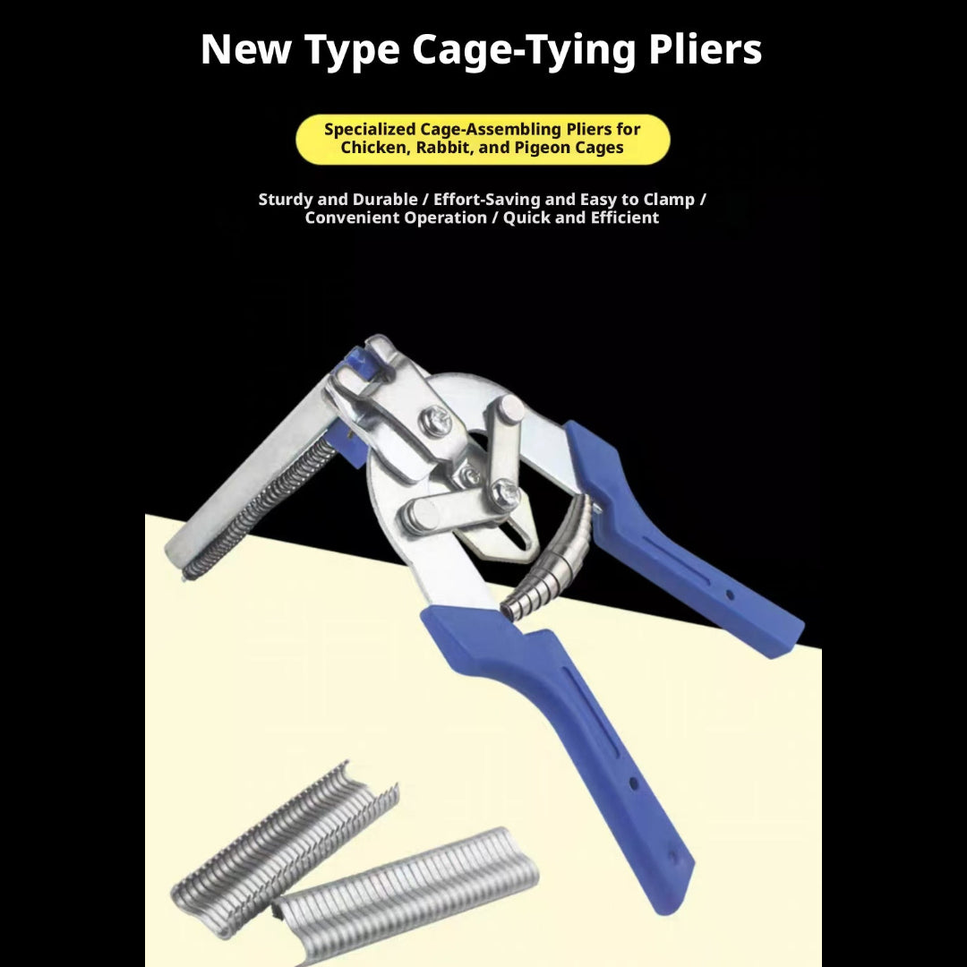 New Type Cage Binding Pliers Rabbit &amp; Pigeon CagesM Nail Pliers for Animal Cages